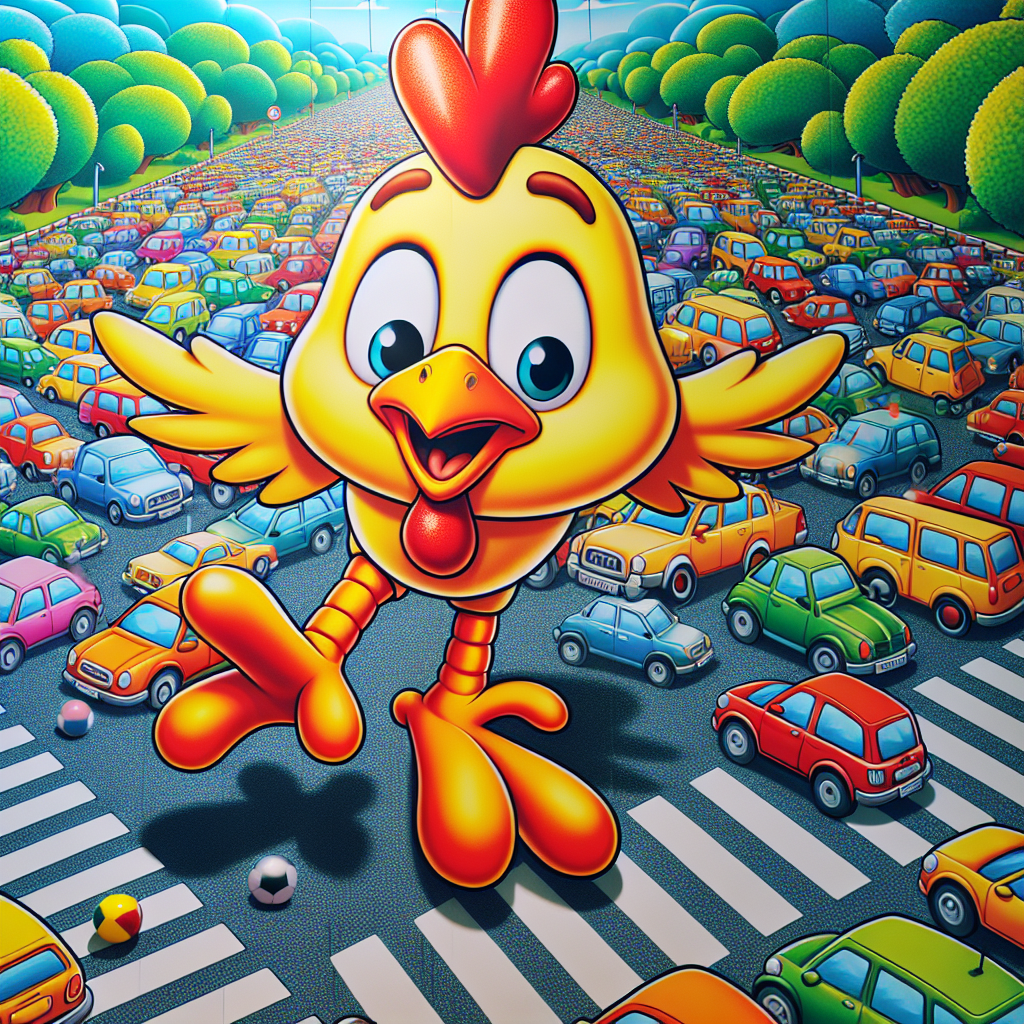 Chicken Crossing Road